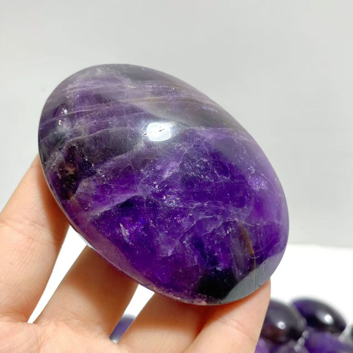 31 Pieces Amethyst Crystal Palm