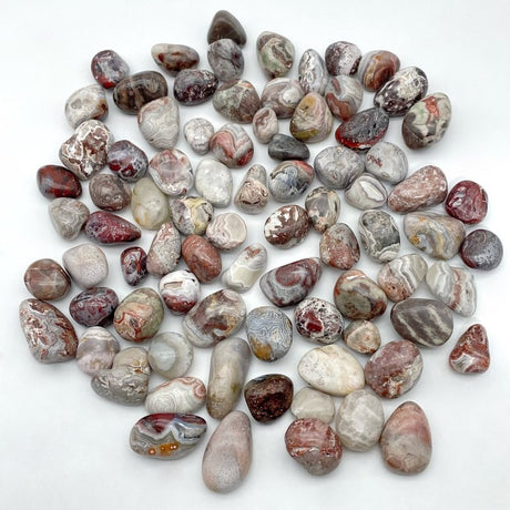 0.6 - 1.1in Moroccan Agate Tumbled Wholesale - Wholesale Crystals