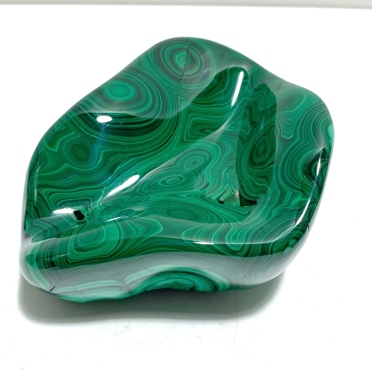 3 Pieces High Quality Polished Malachite Free Form