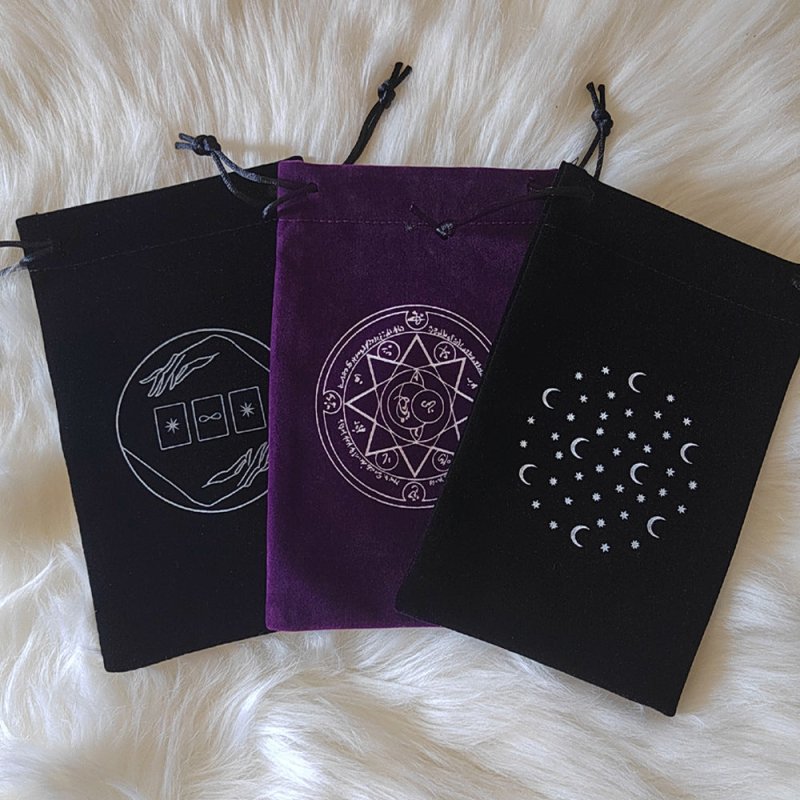 1 Velvet Tarot Cards Storage Bag (MOQ: 5pcs) - Wholesale Crystals