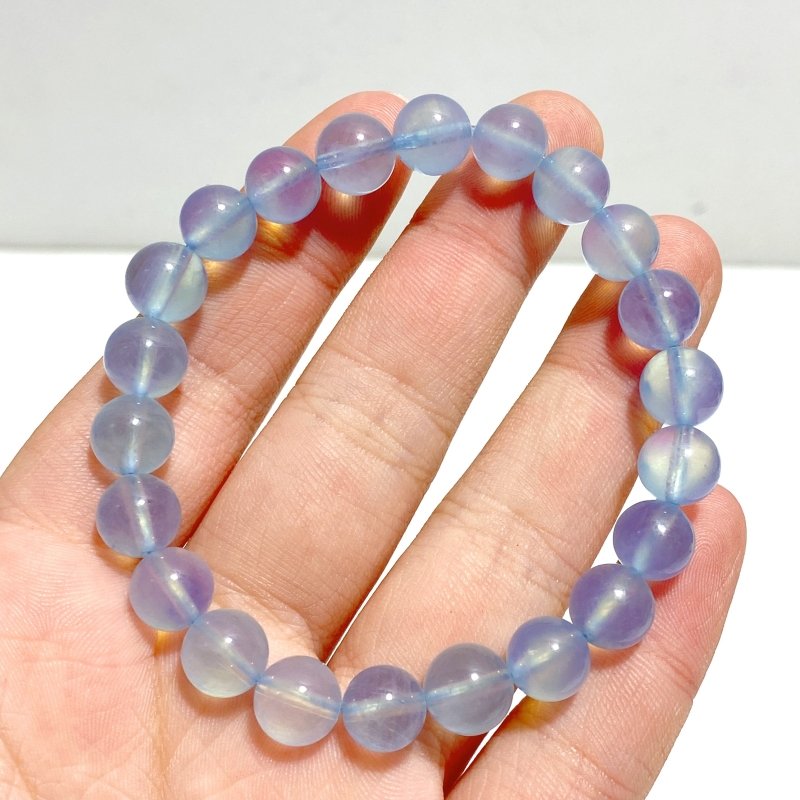 10 Pieces Aquamarine Bracelets - Wholesale Crystals