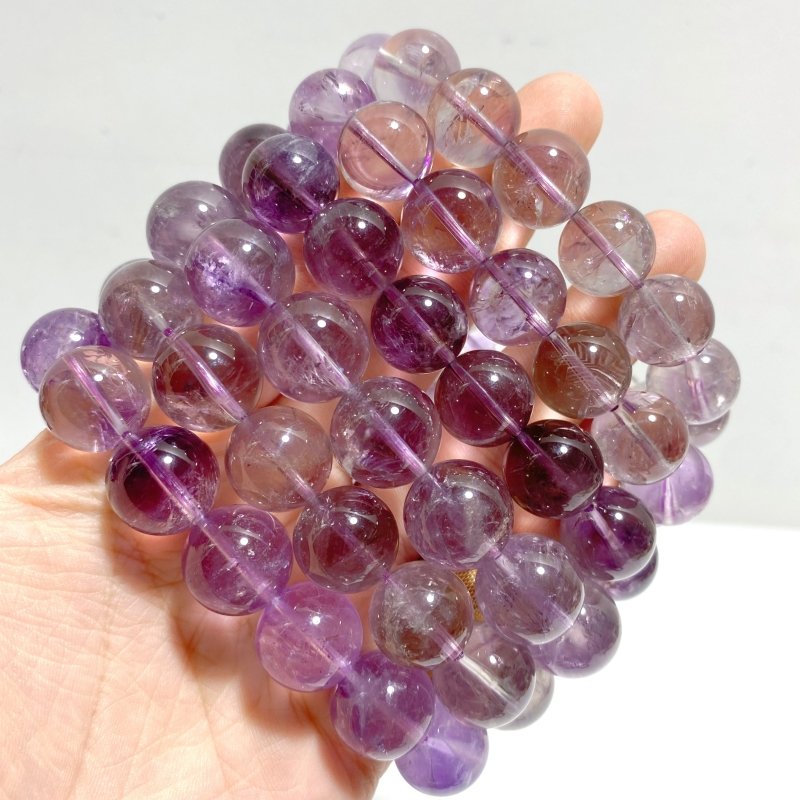 10 Pieces Beautiful Amethyst Bracelets - Wholesale Crystals