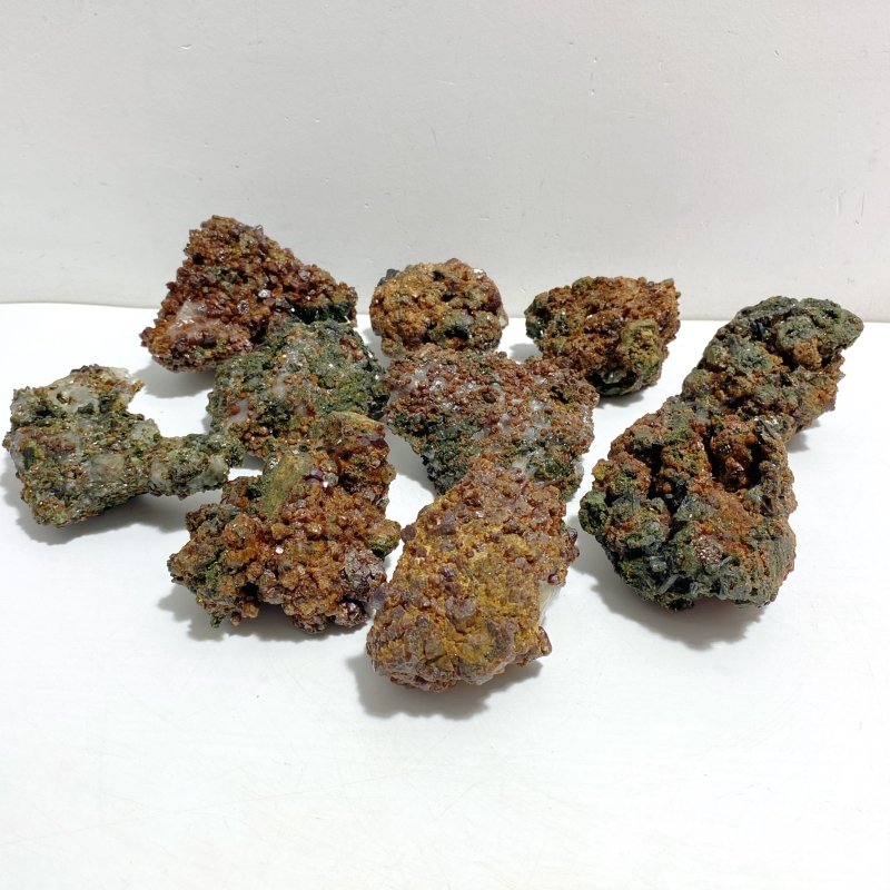 10 Pieces Raw Garnet Specimen -Wholesale Crystals