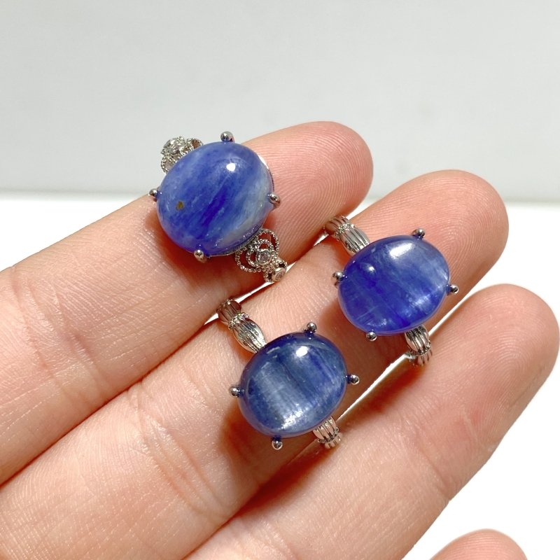 101 Pieces Blue Kyanite Different Styles Rings - Wholesale Crystals