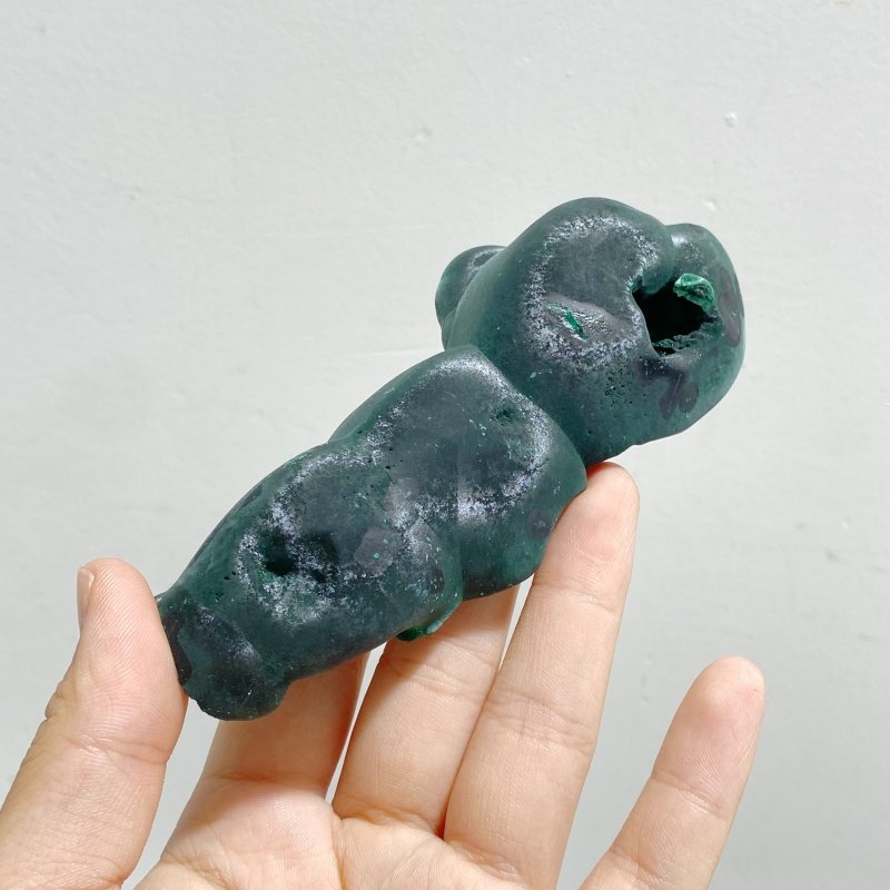 12 Pieces Beautiful High Quality Raw Malachite Specimen - Wholesale Crystals
