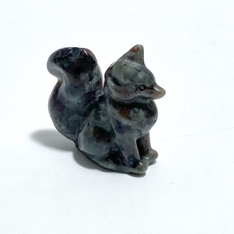 12 Types Fox Carving Wholesale Rose Quartz Labradorite Yellow Calcite - Wholesale Crystals