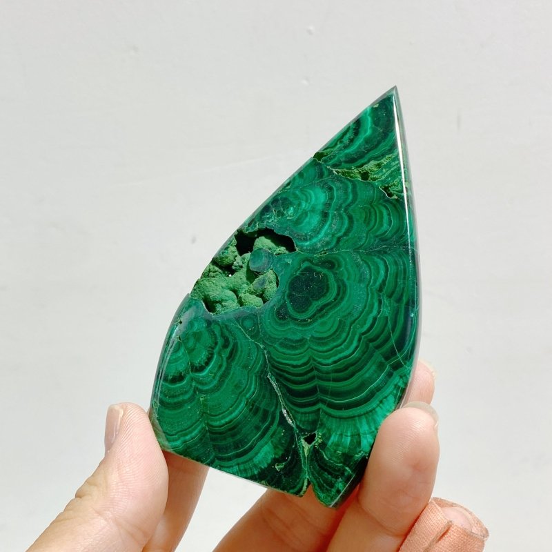13 Pieces Beautiful Malachite Arrow Head Shape - Wholesale Crystals