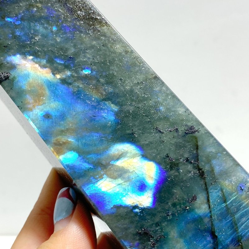 13 Pieces Flash Labradorite Tower Point - Wholesale Crystals