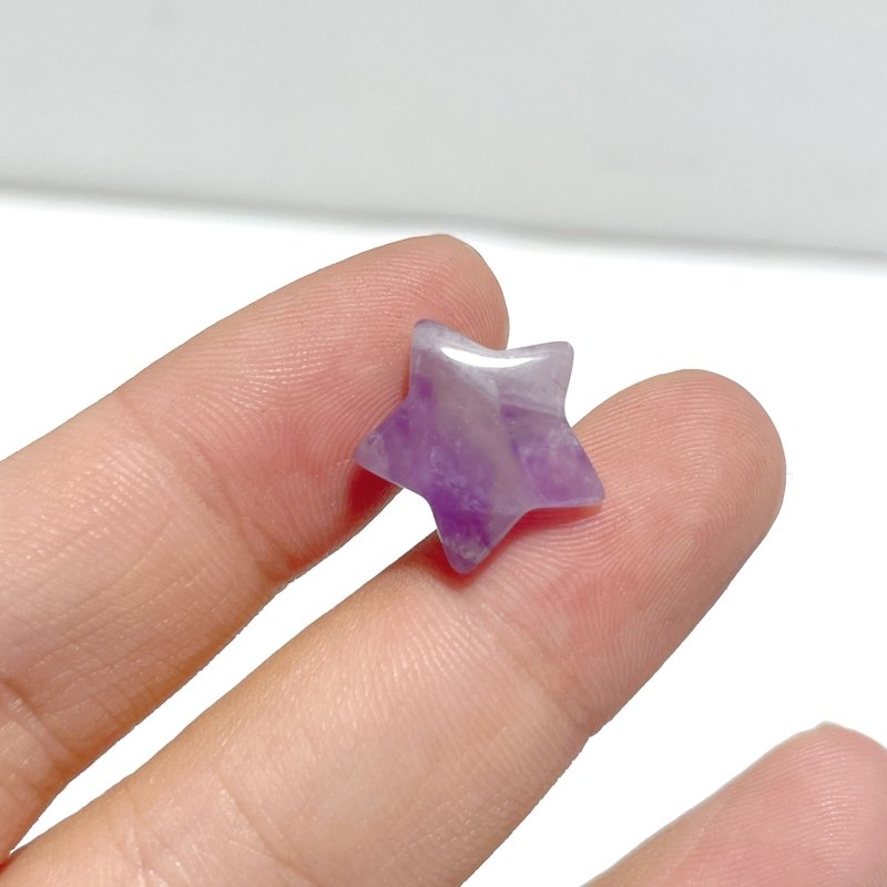 1.5CM Mini Chevron Amethyst Star Wholesale - Wholesale Crystals