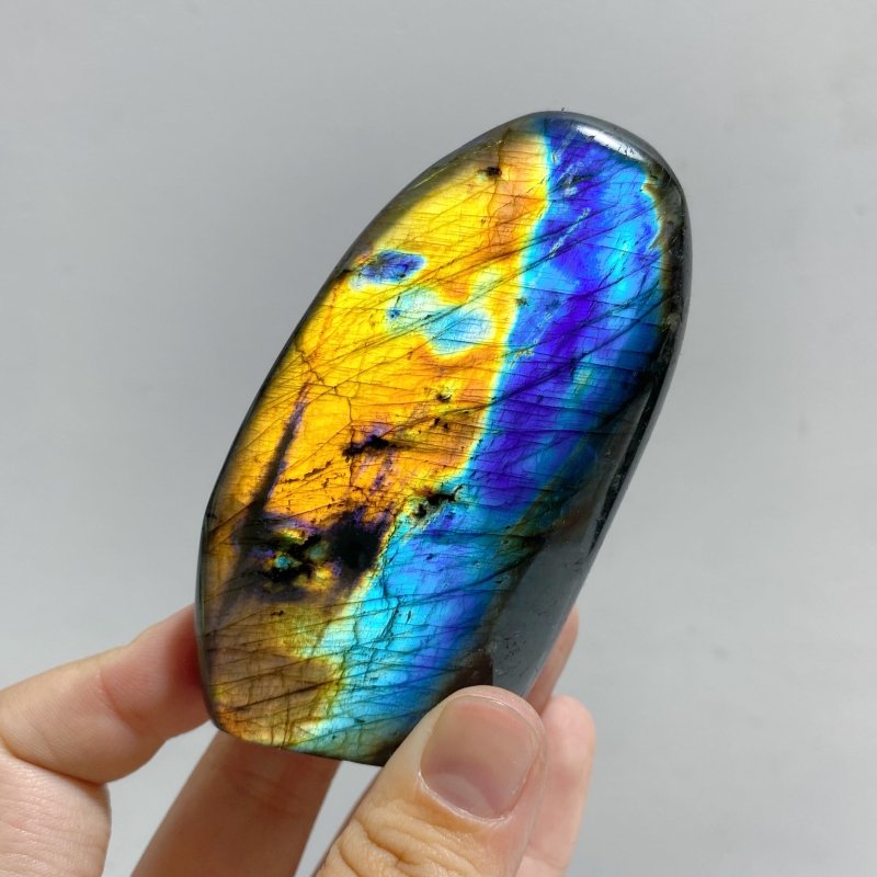 18 Pieces Beautiful Polished Labradorite Free Form -Wholesale Crystals