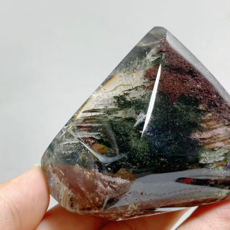 2 Pieces Beautiful Garden Quartz With Stand -Wholesale Crystals