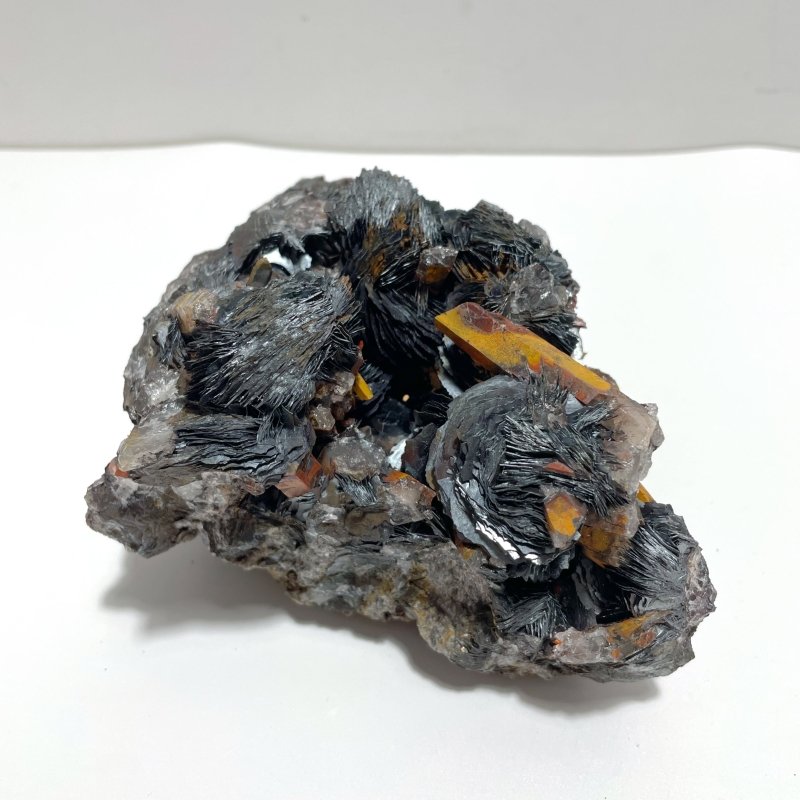 2 Pieces Raw Specularite Crystal Specimen Specular Hematite Specimen For Collection - Wholesale Crystals