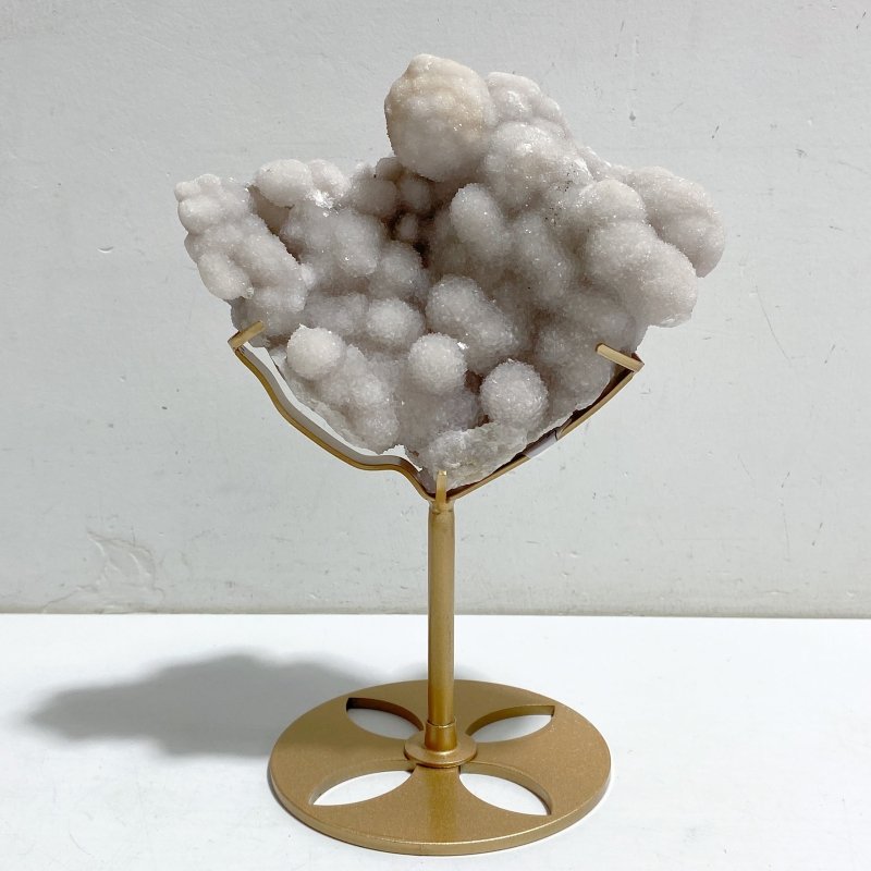 2 Pieces Raw Stilbite Specimen With Stand #6 -Wholesale Crystals