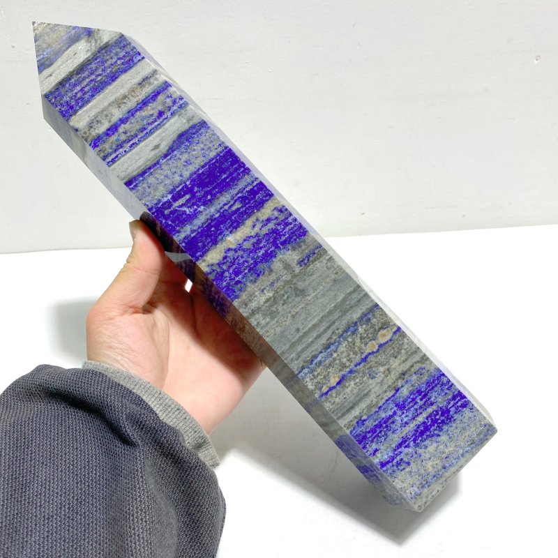 2 Pieces Tall Lapis Lazuli Points - Wholesale Crystals