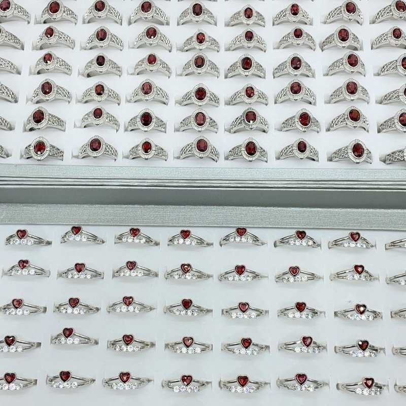 2 Types Garnet Rings Crystal Wholesale -Wholesale Crystals