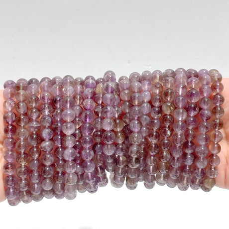 20 Pieces 8mm Ametrine Bracelets - Wholesale Crystals