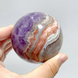 20 Pieces Amethyst Mixed Striped Agate Crystal Spheres - Wholesale Crystals