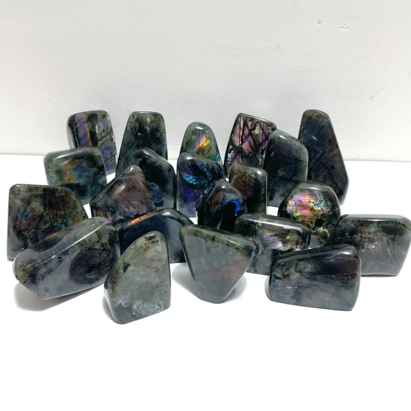 21 Pieces High Quality Labradorite Free Form - Wholesale Crystals