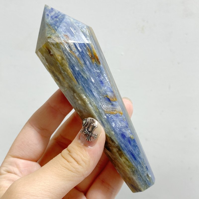 22 Pieces Blue Kyanite Mixed Quartz Magic Scepter Wand Closeout -Wholesale Crystals