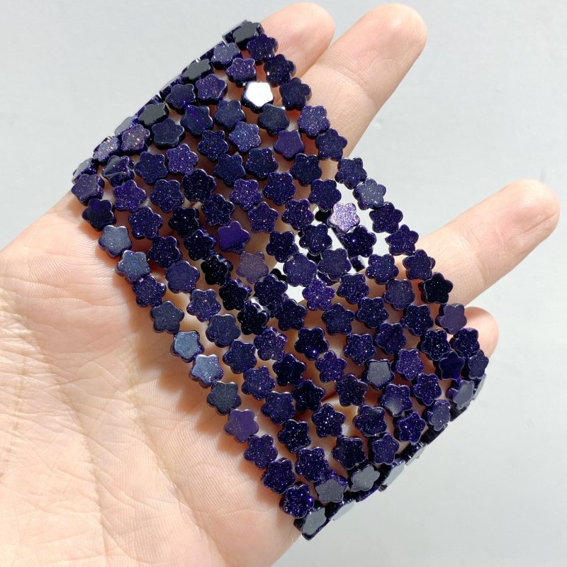 22 Types Flower Shape Bracelets Wholesale Green Aventurine Amazonite Moss Agate -Wholesale Crystals