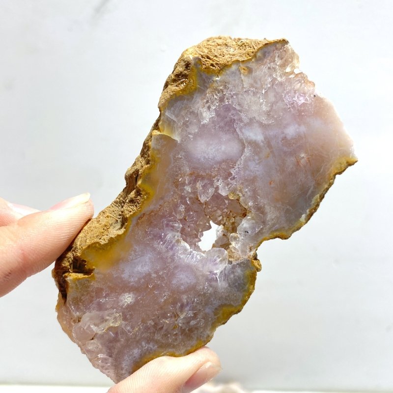 24 Pieces Beautiful Sakura Flower Agate Slab - Wholesale Crystals