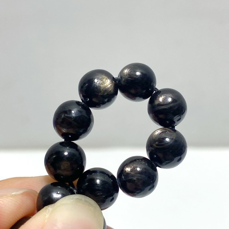 3 Pieces 8mm Hypersthene Bracelets - Wholesale Crystals