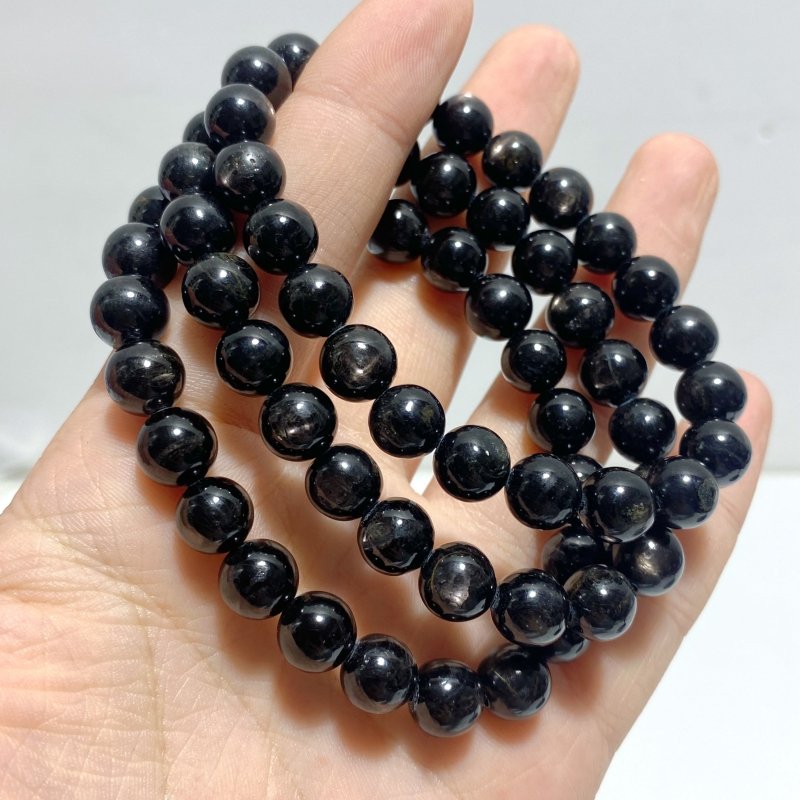 3 Pieces 8mm Hypersthene Bracelets - Wholesale Crystals
