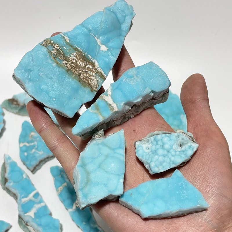 30 Pieces Beautiful Hemimorphite Raw Stone Specimen -Wholesale Crystals