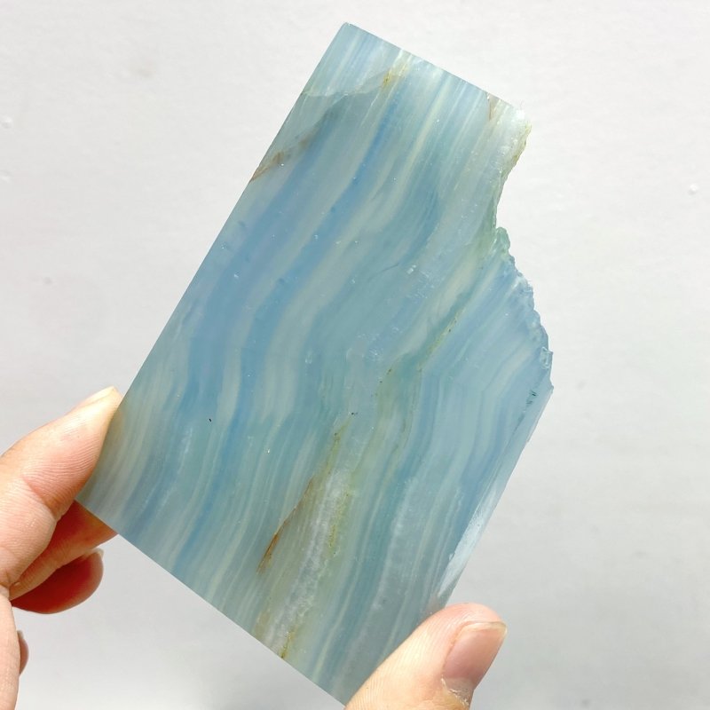 32 Pieces Blue Onyx Slab - Wholesale Crystals