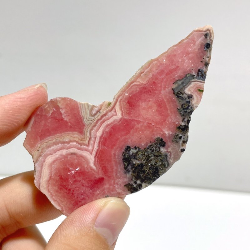 34 Pieces Rhodochrosite Slab - Wholesale Crystals