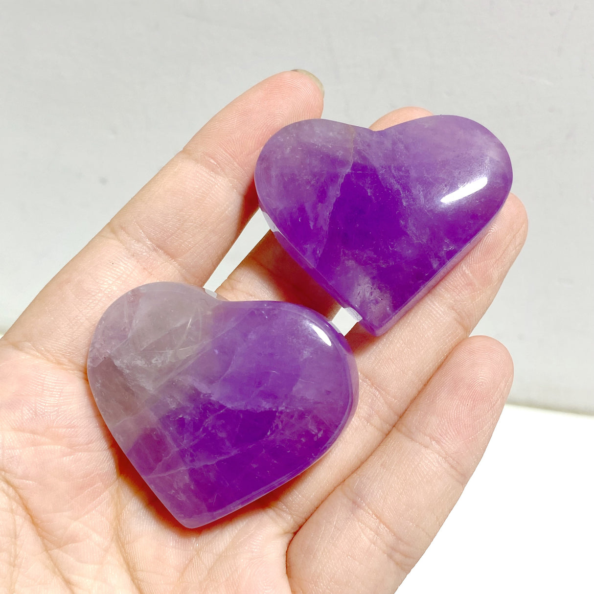 Amethyst Heart Wholesale