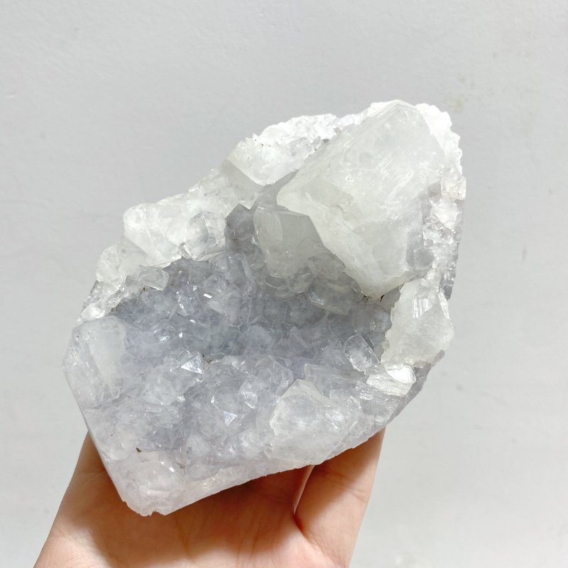 4 Pieces Raw Apophyllite Mineral Specimen -Wholesale Crystals