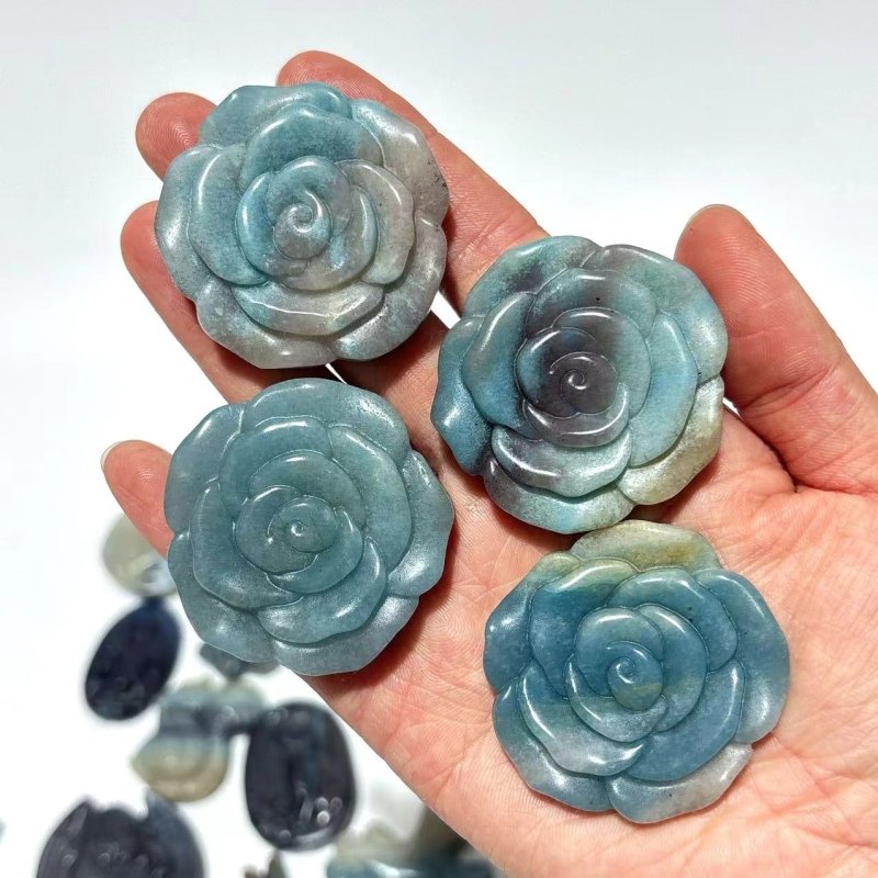 48 Pieces Trolleite Stone Mixed Animals Carving -Wholesale Crystals