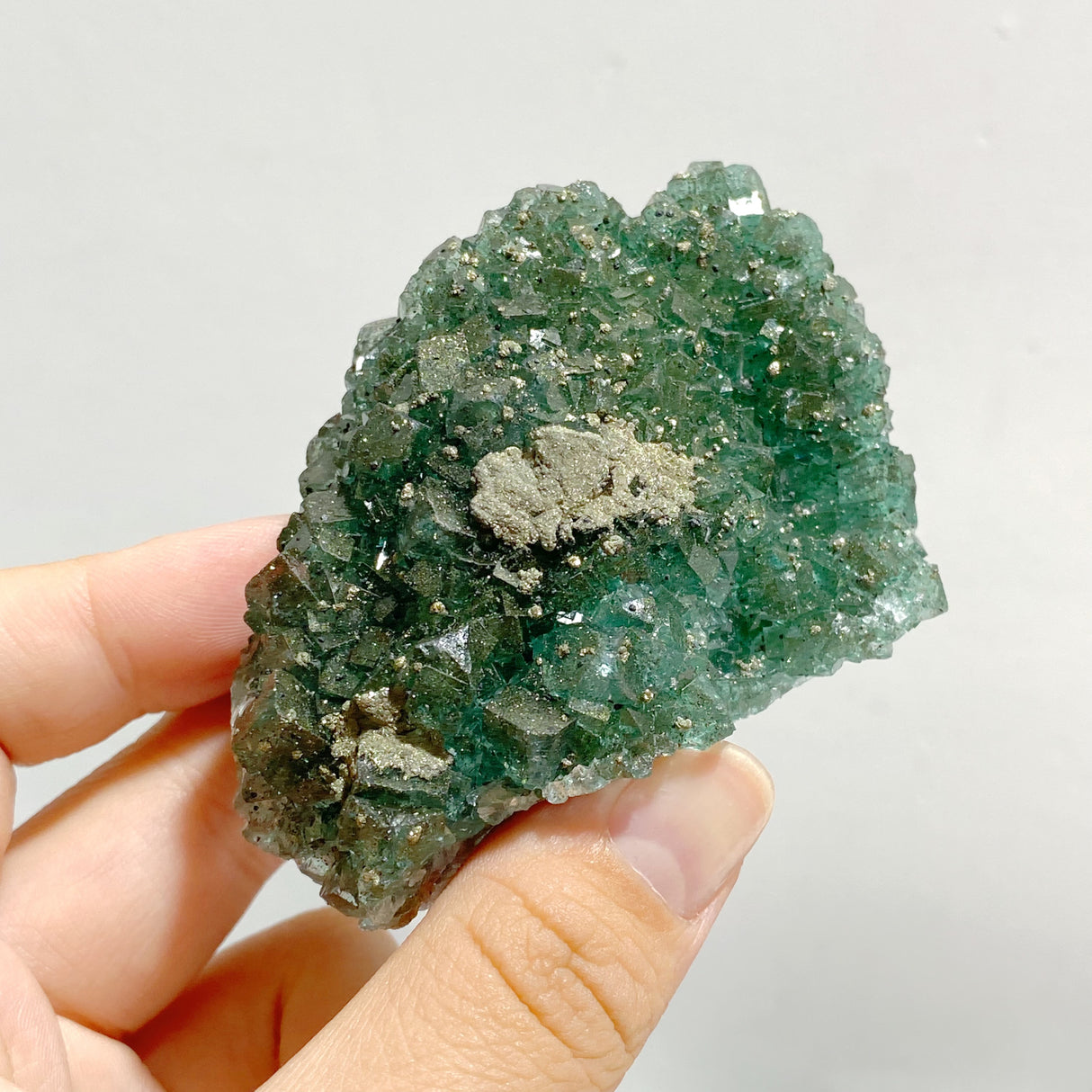 15 Pieces Raw Stone Fluorite Mixed Pyrite