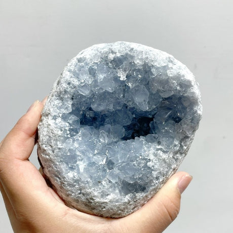 5 Pieces Large Blue Celestite Cluster Home Decor - Wholesale Crystals