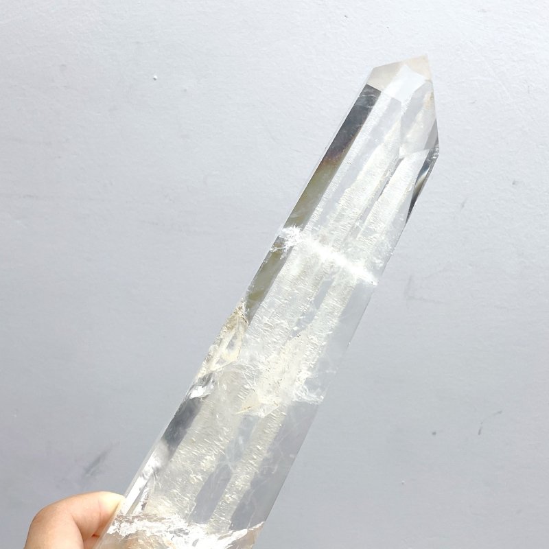 5 Pieces Large Clear Quartz Tower Point - Wholesale Crystals