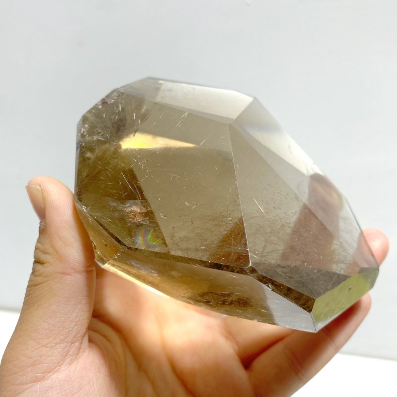 5 Pieces Unique Golden Rutile Quartz Free Form - Wholesale Crystals