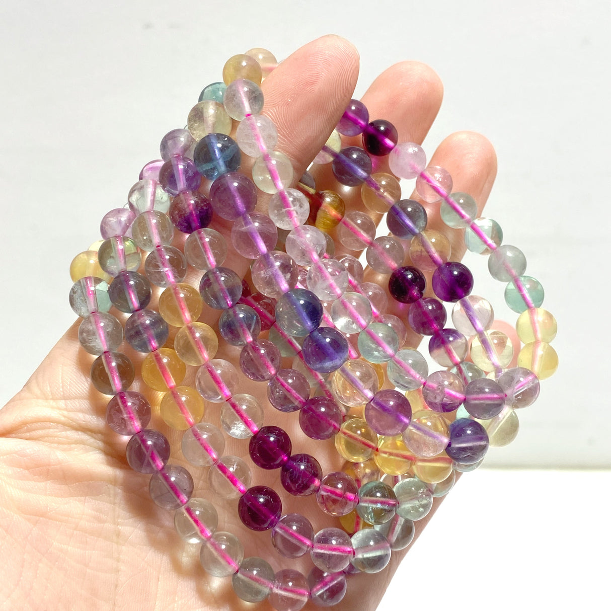 Rainbow Fluorite Bracelet Wholesale