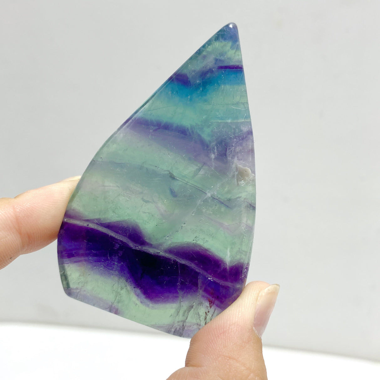 Rainbow Fluorite Arrow Head Shape Wholesale