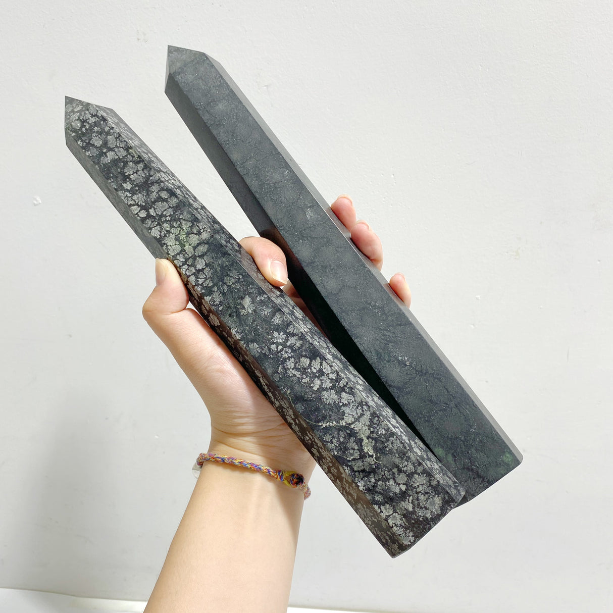 7 Pieces Tall Snowflake Stone Point