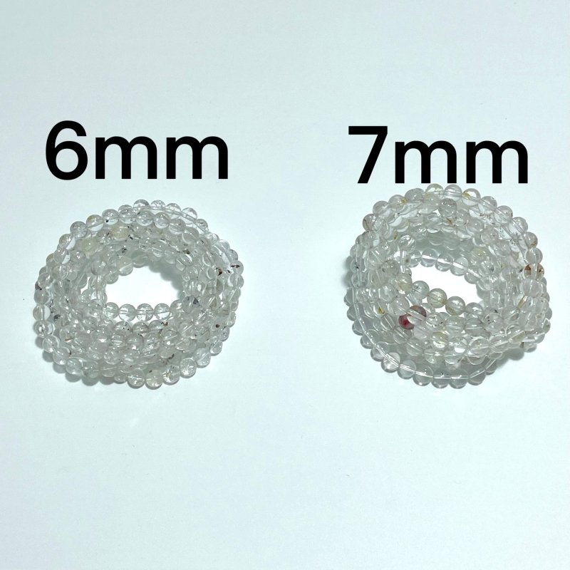 6mm/7mm Clear Quartz Bracelet Wholesale - Wholesale Crystals