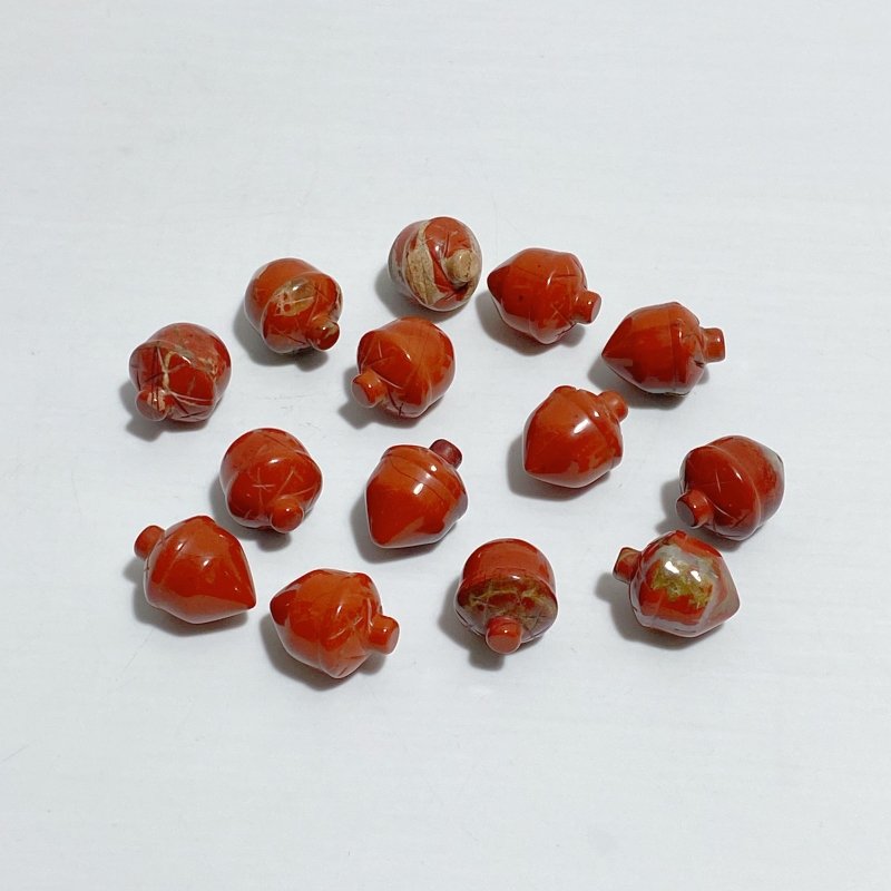7 Types Africa Blood&Chevron Amethyst Acorns Carving Quartz Wholesale -Wholesale Crystals