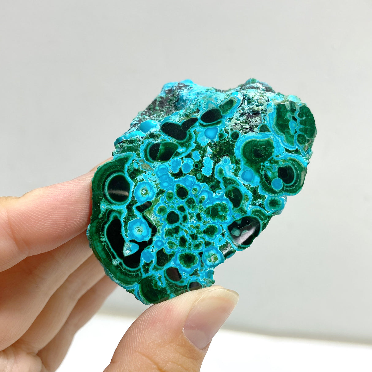 16 Pieces Beautiful Raw Chrysocolla Mixed Malachite Specimen