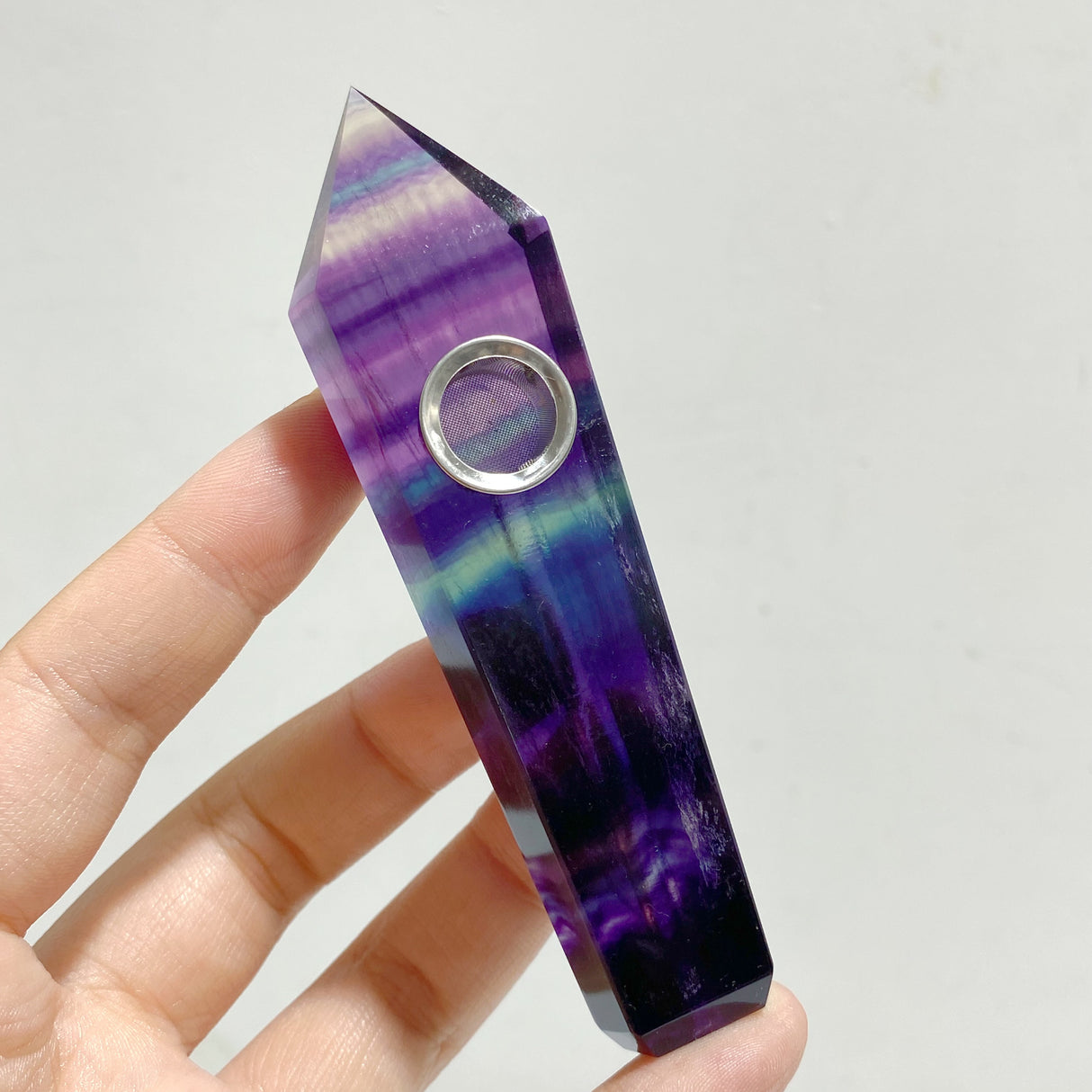 20 Types Crystal Pipes Fluorite Blue Apatite Wholesale