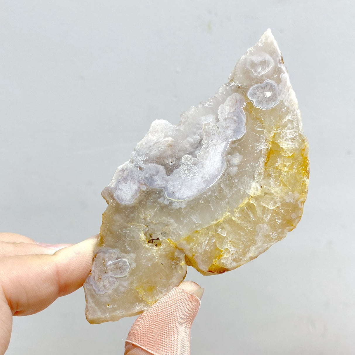 31 Pieces Sakura Flower Agate Slabs