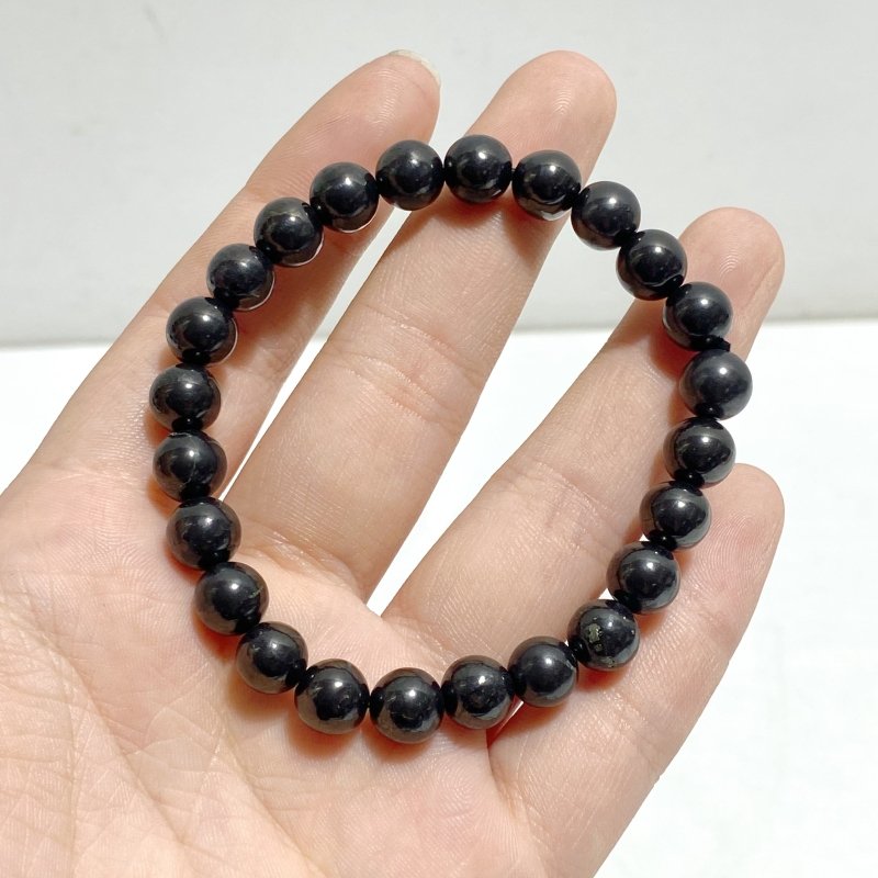 8mm Shungite Bracelet Wholesale - Wholesale Crystals