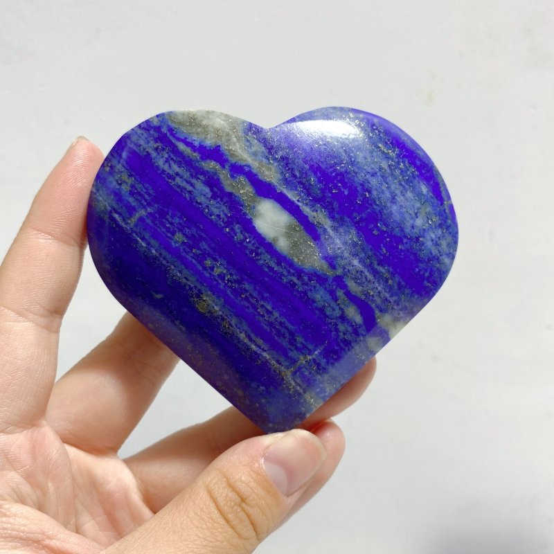 9 Pieces Large Lapis Lazuli Heart -Wholesale Crystals