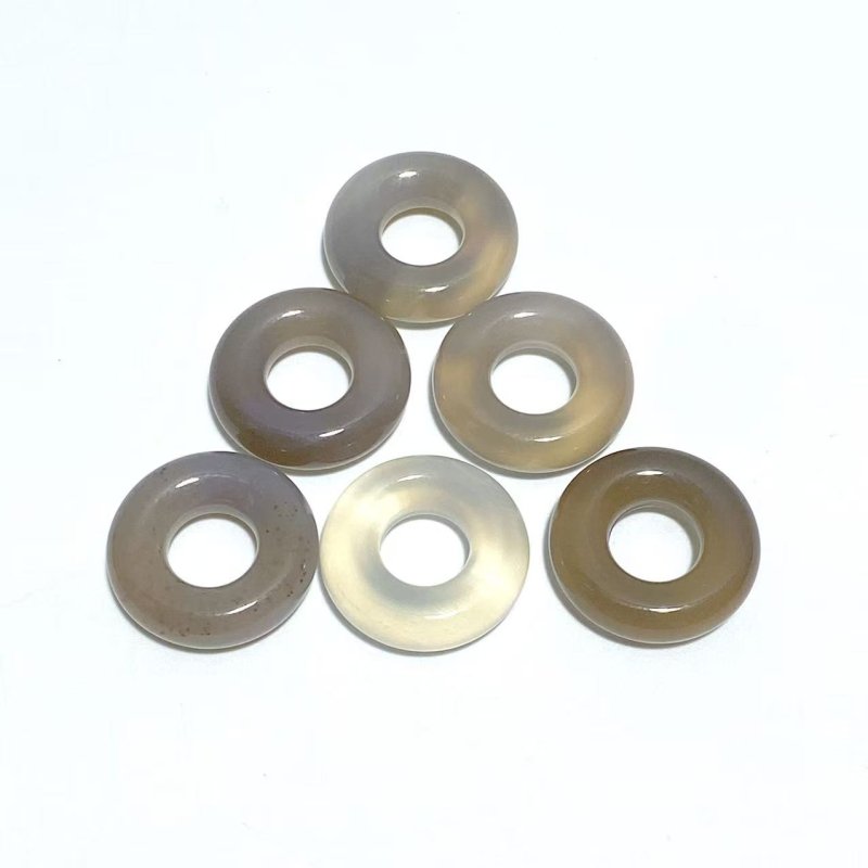 9 Types Crystal Donuts Rose Quartz Green Aventurine Ocean Jasper Wholesale - Wholesale Crystals