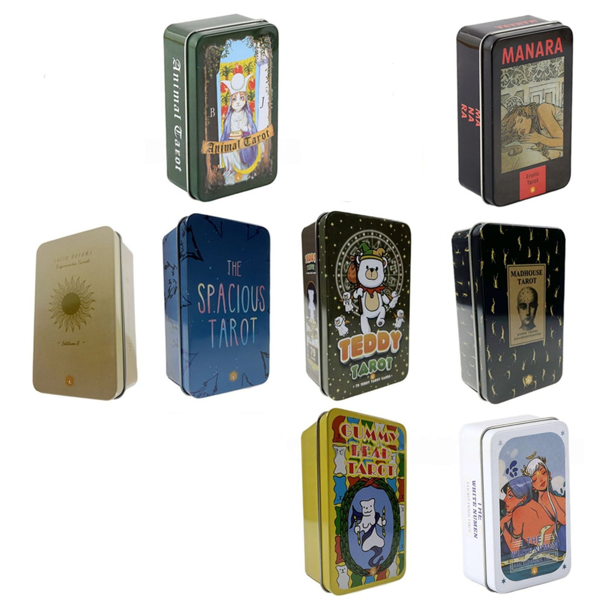 Tarot Cards #72 (Tin Box Set)