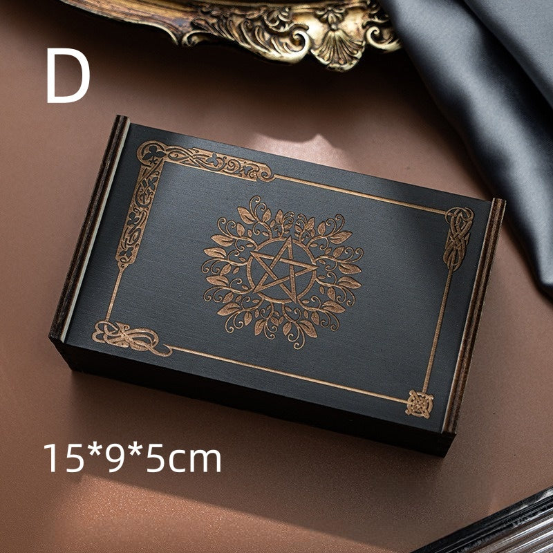 #5 Wooden Tarot Cards Storage Box